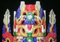 Chinese Opera Wall Hanging Nuo Mask #101 Master Level 3