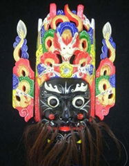 Chinese Opera Wall Hanging Nuo Mask #103 Master Level