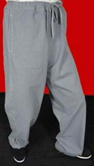 Grey Kung Fu Martial Arts Tai Chi Yoga Pants Trousers