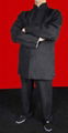 Black Cotton Kung Fu Martial Arts Tai Chi Uniform Suit 2