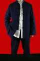 Blue Cotton Kung Fu Martial Arts Tai Chi Uniform Suit 1