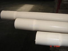 PVC flaring water pipe/PVC flaring wire pipe/PVC bell end water pipe