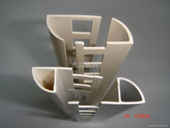 PVC tile trim plastic strip/pvc edge line/Plastic tile cope line