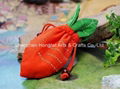 Hand-stitched carrot bag 5