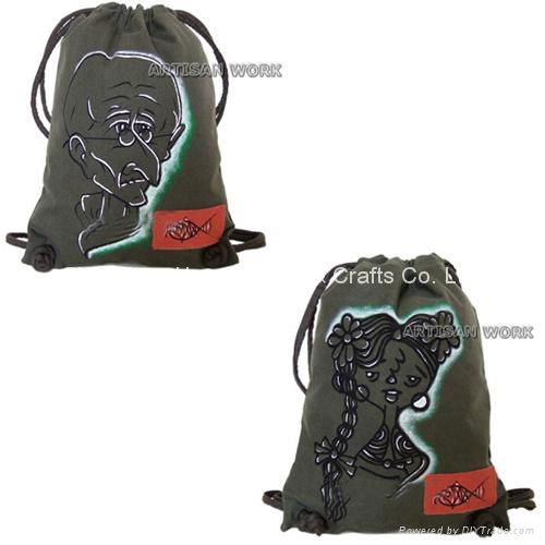 Canvas backpack 3