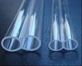 two-step clear quartz tube 1