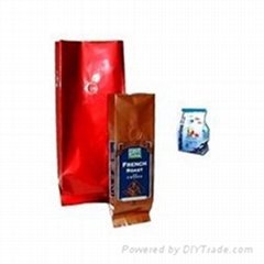 Side gusset coffee pouch