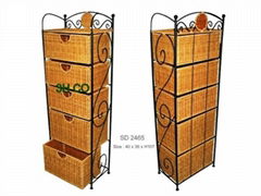 Water hyacinth cabinet