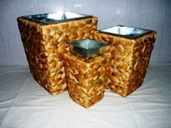 Water hyacinth planter pot