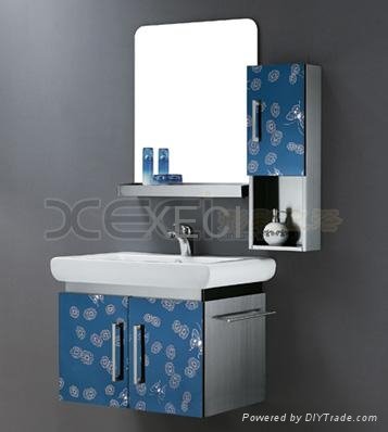 Blue stainless steel cabinet XC9047