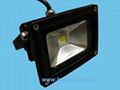 black housing LED floodlight,black