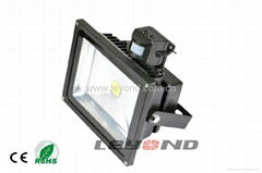 Motion sensor led flood light