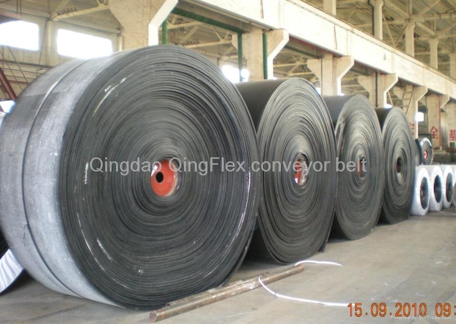 Cotton fabric conveyor belt
