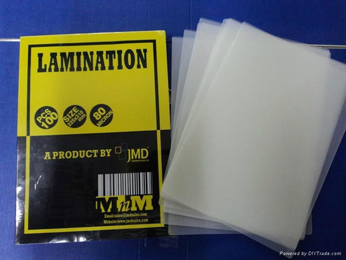 A4 laminating pouch film 3