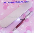 SL-808 Laser pointer pen with LED light 5