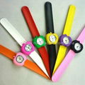 Silicone Slap Quartz Watch Apple Shape 5