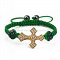 Shamballa Cross Bracelet 2