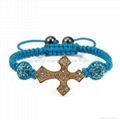 Shamballa Cross Bracelet 4