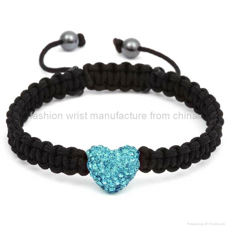 Shamballa Heart Bracelet Supplier 4