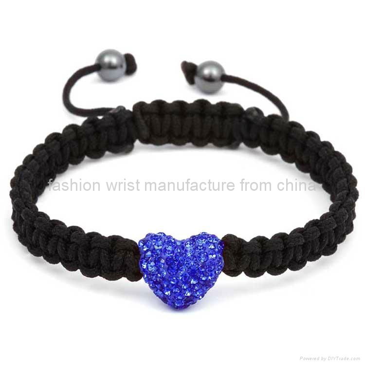 Shamballa Heart Bracelet Supplier 5