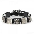 Shamballa Bracelet Square Style  4