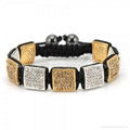 Shamballa Bracelet Square Style  5