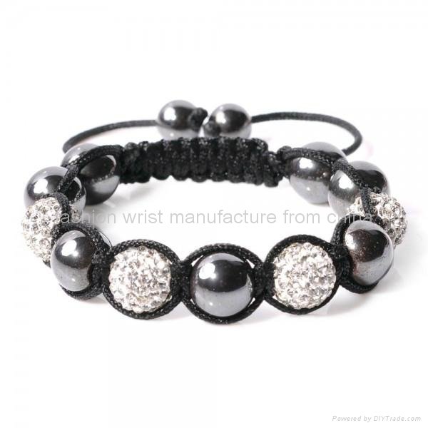 Shamballa Bracelet Crystal Beads  5
