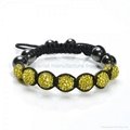 Shamballa Bracelet Crystal Beads  1