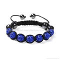 Shamballa Bracelet Crystal Beads  5