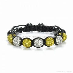 Shamballa Bracelet Crystal Beads