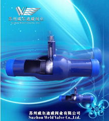  fully welded ball valve ，DN15-DN800