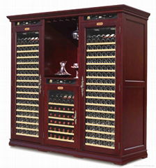 Solid wine cooler 