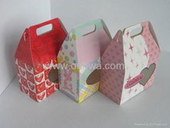 Paper cupcake box