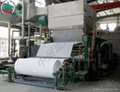 787mm single-cylinder & single-wire toilet paper machine