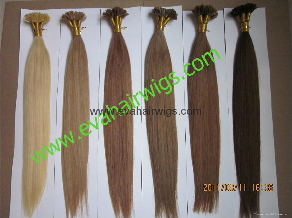 100 remy keratin prebonded hair extension Eva Hair Extension (China