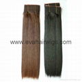 human hair weft