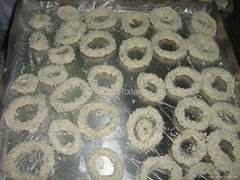 SEAFOOD BREADED SQUID RING (SKYPE  yatou21170)