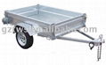 Galvanized box trailer 1