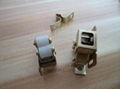 Metal Double Roller Catch  Brass 3