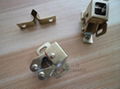 Metal Double Roller Catch  Brass 4