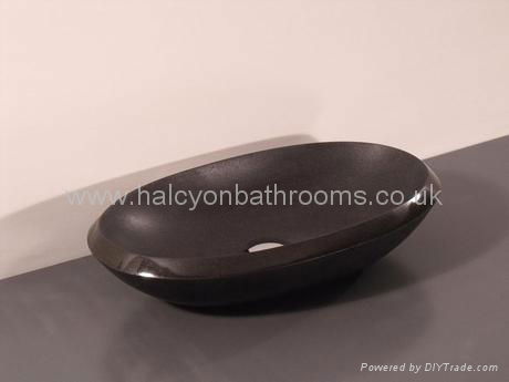 Absolute Black Granite Basin