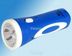 LED rechargable flashlight