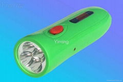 LED rechargable flashlight