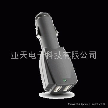 双USB车载充电器 4