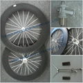 80mm tubular carbon road wheels 1