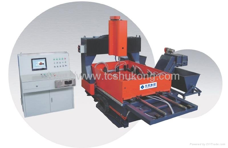 CNC Dual-Worktable Gantry Movable Plate Drilling Machine