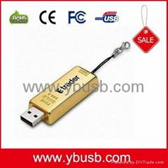 gold bar usb Flash Drive