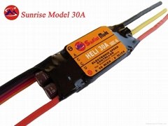 brushless speed controls for rc helicopter models