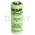 3.0V CR17450 Cylindrical Lithium Manganese Dioxide battery 2