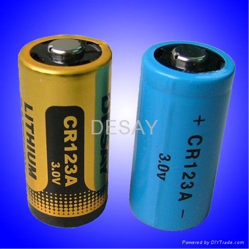 CR123A 3.0V Cylindrical Lithium battery